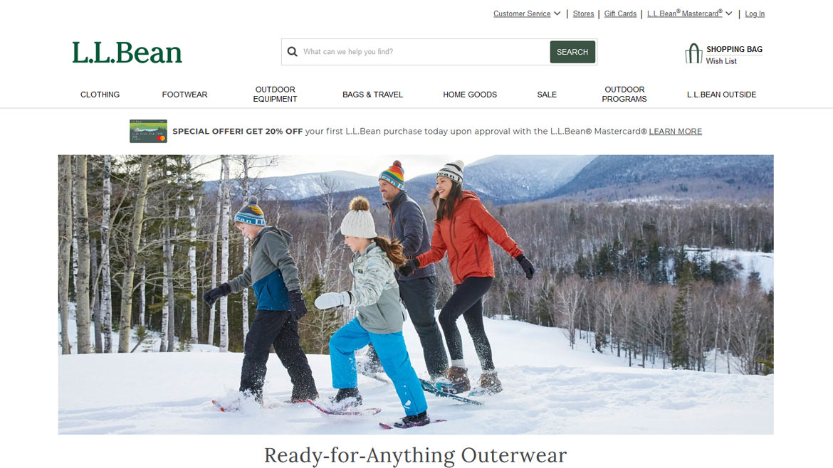 Mission, Vision, Values, L.L. Bean